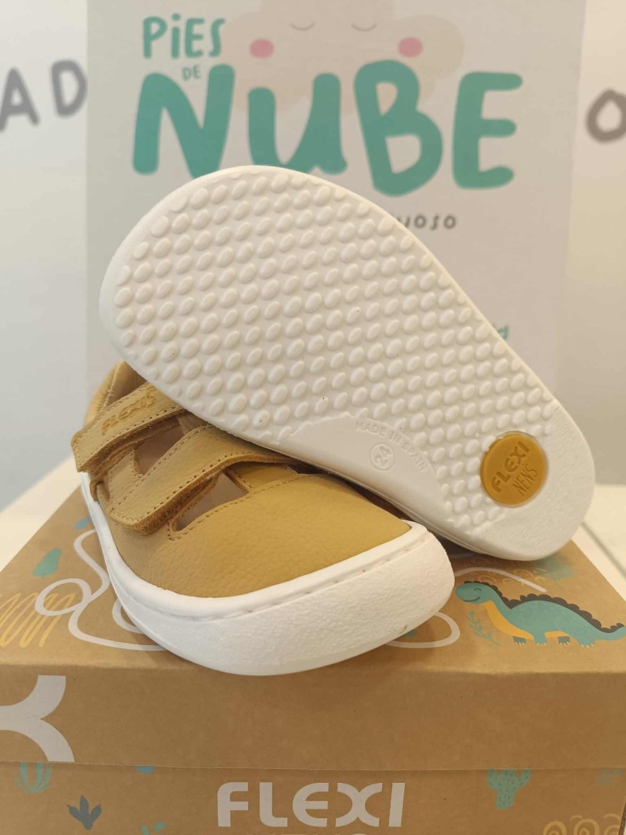 Sandalias Respetuosas Flexinens 9035R Lavanda/Mostaza - Imagen 4