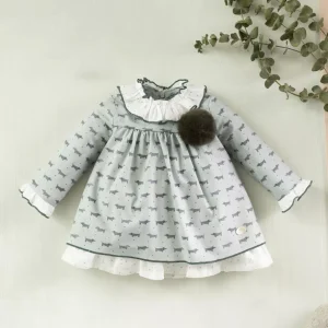 Basmarti Vestido Bola de Nieve Verde