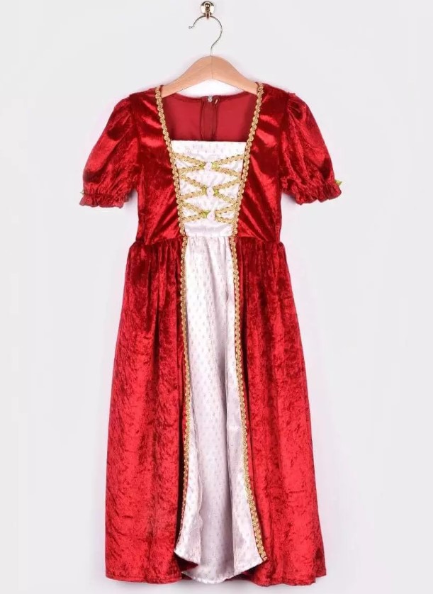 Princesa terciopelo Rojo (5 a 6 años) - Imagen 2