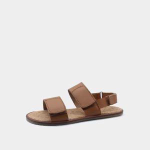 Sandalias respetuosas Blanditos by Crio’s Coral Cuero