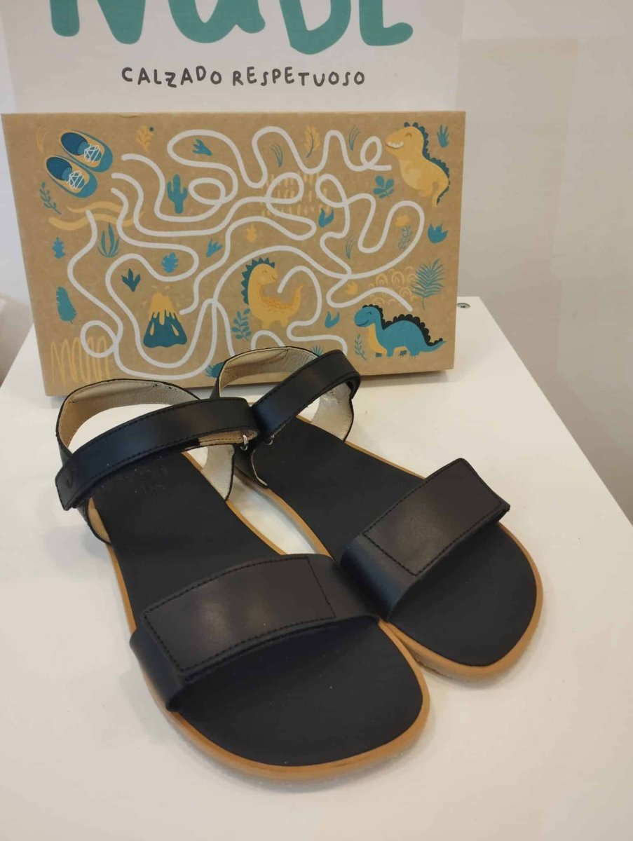 Sandalias 70145 LI PR Salvaje Negro FlexiNens - Imagen 2