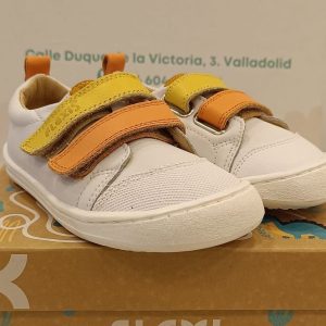 Calzado respetuoso FlexiNens 9000-R Match Blanco/Orange/Amarillo