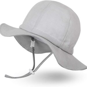 Sombrero de Sol ala Ancha Ajustable UPF 50 para Bebés – Ami&Li tots