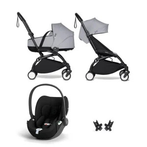 Pack Carrito Stokke YOYO3 Bassinet Duo +  Cybex Cloud T I-Size (Comfort) + Adaptadores Stokke YOYO