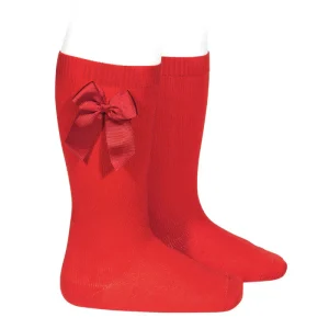Calceta Lazo Lateral Rojo