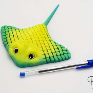 Manta Raya Impreso en 3D