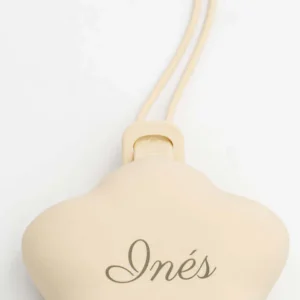 Portachupetes Personalizado de Silicona (Estrella)