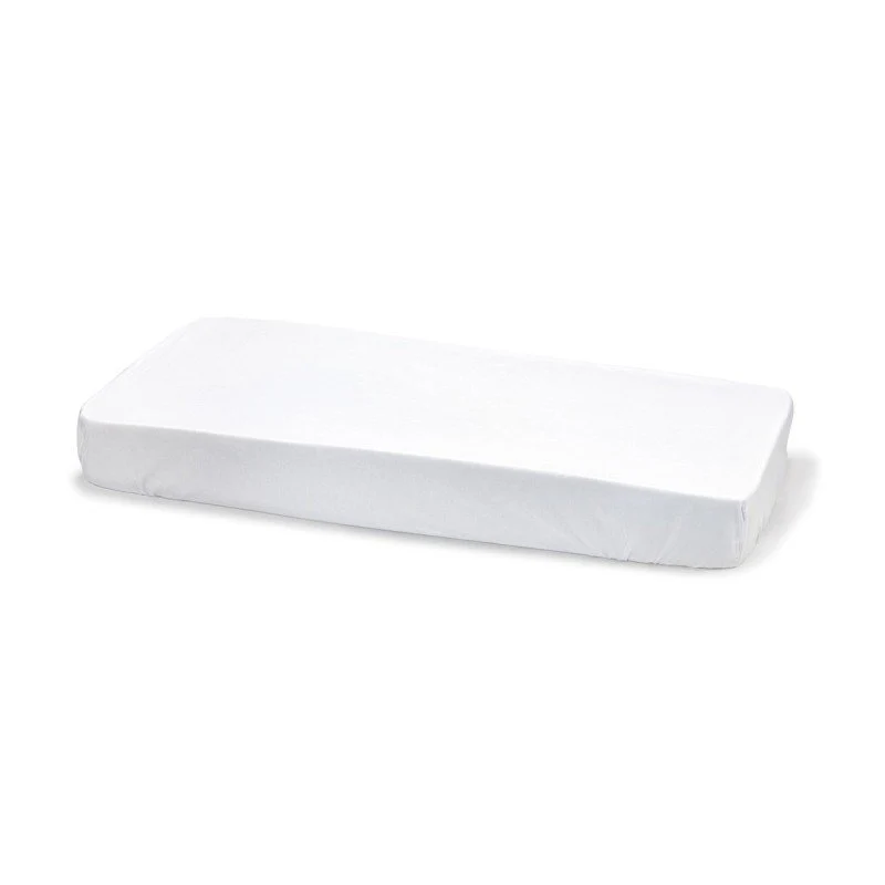 Sábana bajera blanca para cuna 70x140x19 cm Cambrass - Imagen 2