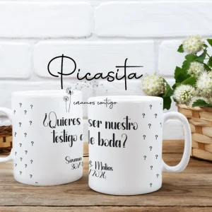 Taza Quieres Ser Mi Testigo