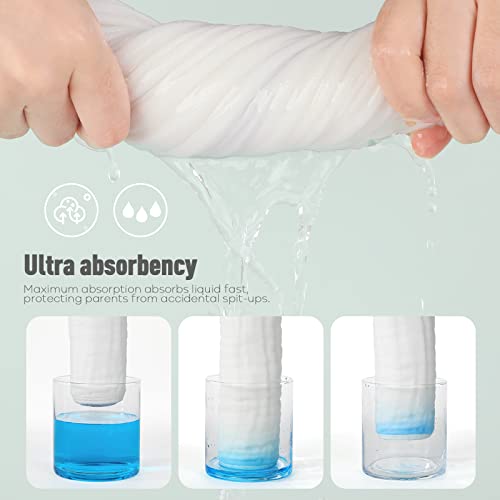 Gasas Bebé Paño 10 Piezas 100% Algodón 27×50 cm – Yoofoss - Imagen 5